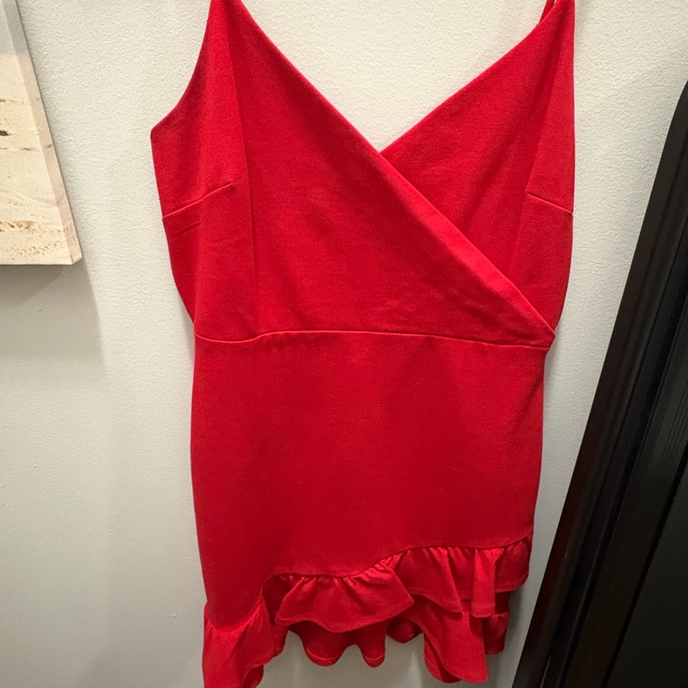 Lulu's Red Mini Dress